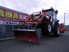 Used farm cabin tractor Kubota GL33 Hi-Speed 33HP Front Loader 