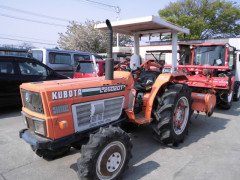 KUBOTA TRACTOR L2602DT WHIT SIDE ROTARY 4WD